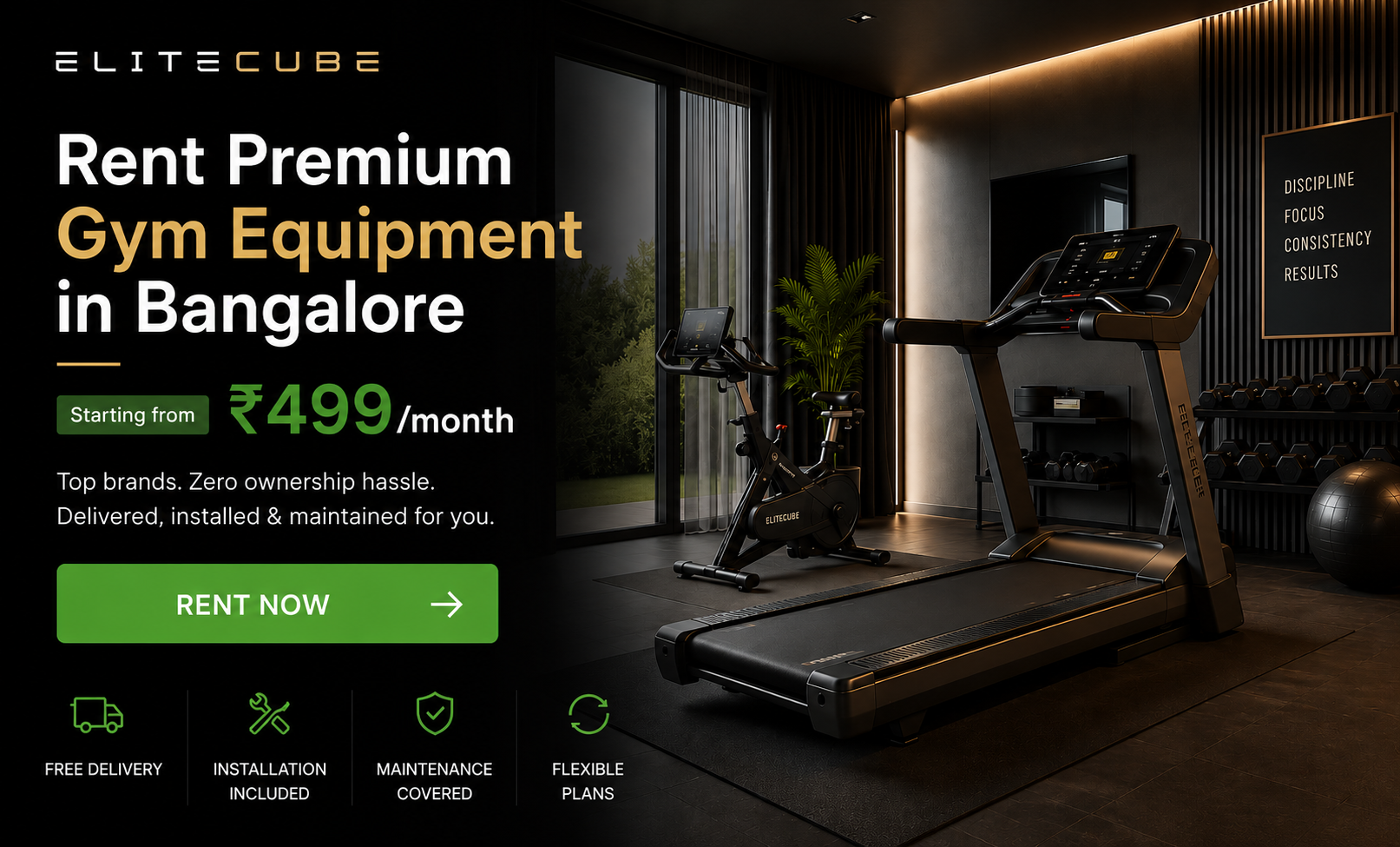 Rent treadmill in banglore